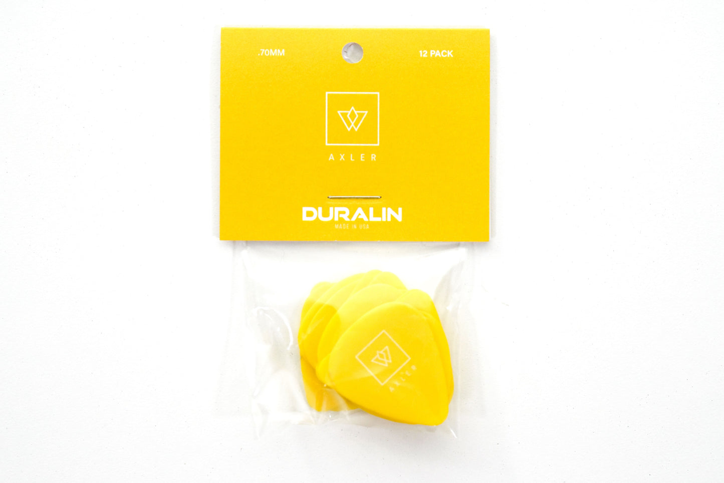 Vosta .70mm Celluloid Yellow Picks