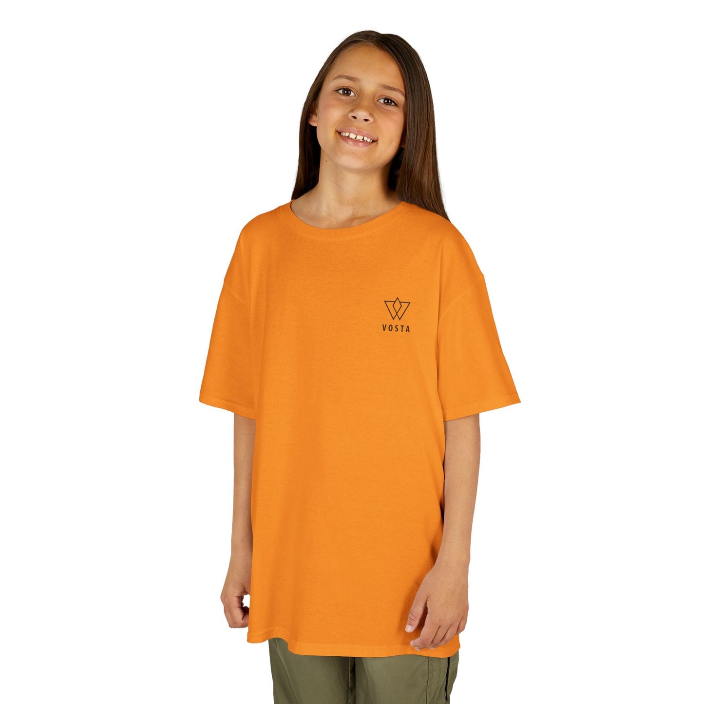 Vosta Kids T-Shirt — Black Logo