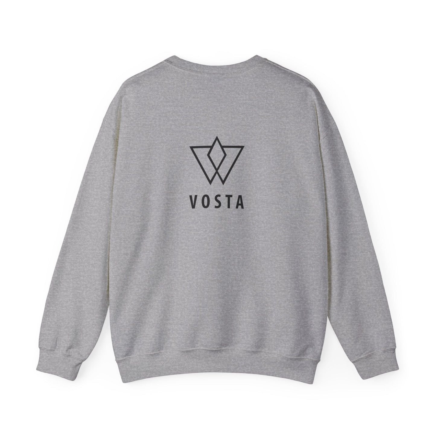 Vosta Crewneck Sweatshirt — Black Logo
