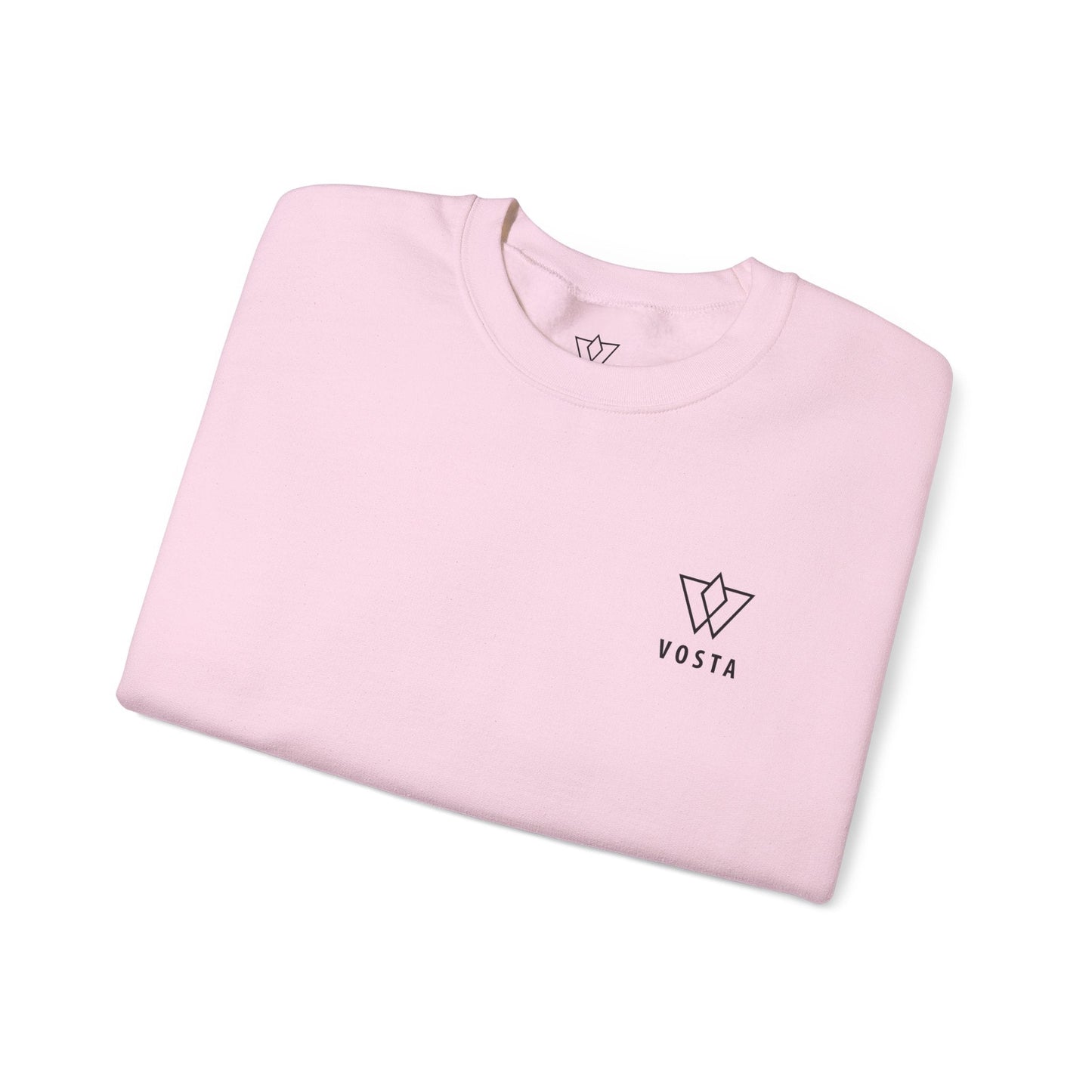 Vosta Crewneck Sweatshirt — Black Logo