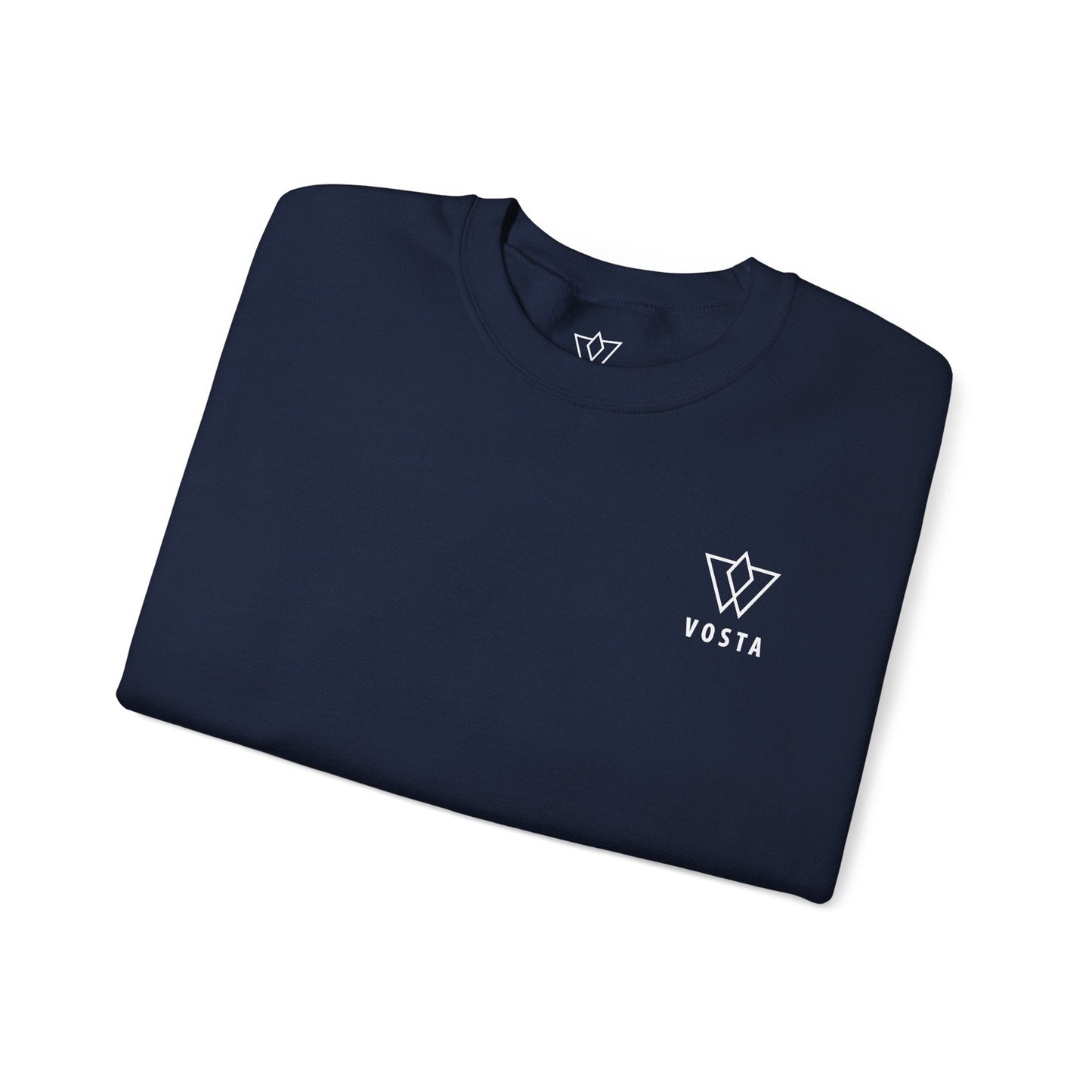 Vosta Crewneck Sweatshirt - White Logo