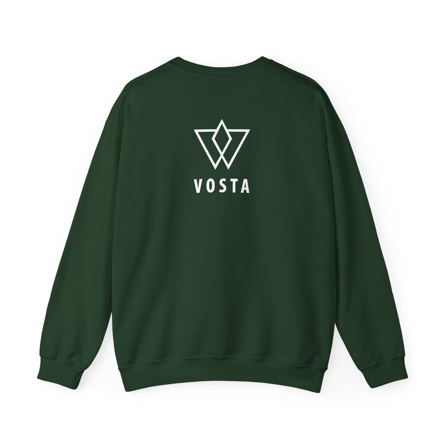 Vosta Crewneck Sweatshirt - White Logo