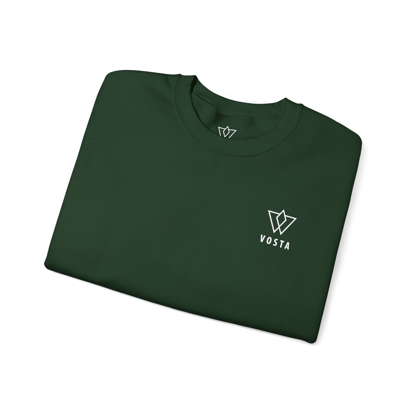 Vosta Crewneck Sweatshirt - White Logo