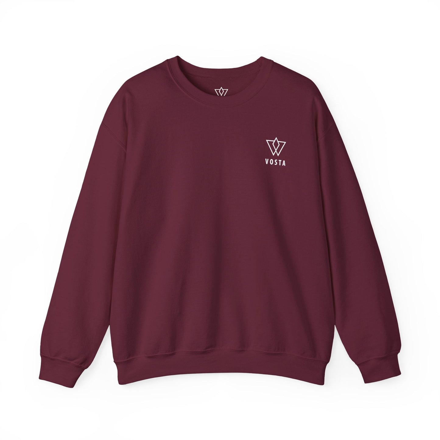 Vosta Crewneck Sweatshirt - White Logo