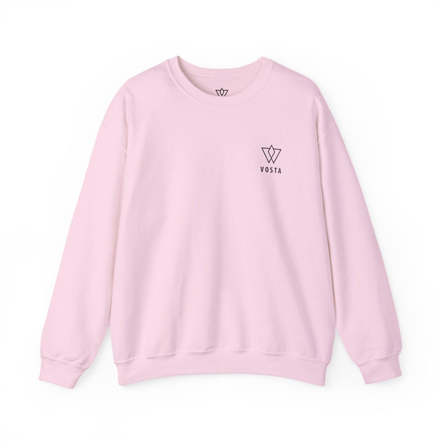 Vosta Crewneck Sweatshirt — Black Logo
