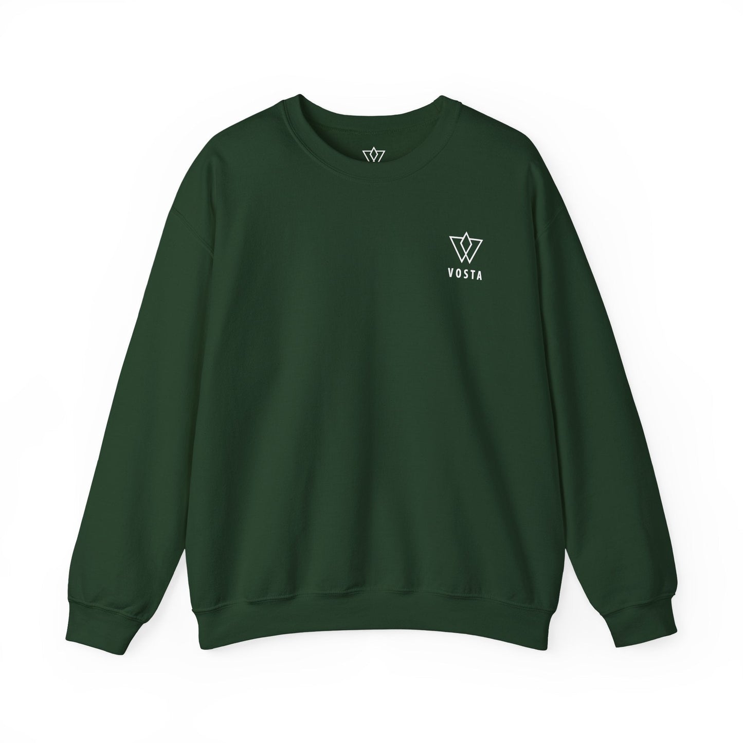 Vosta Crewneck Sweatshirt - White Logo