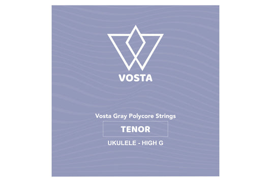 Vosta Grey Polycore Tenor Ukulele Strings