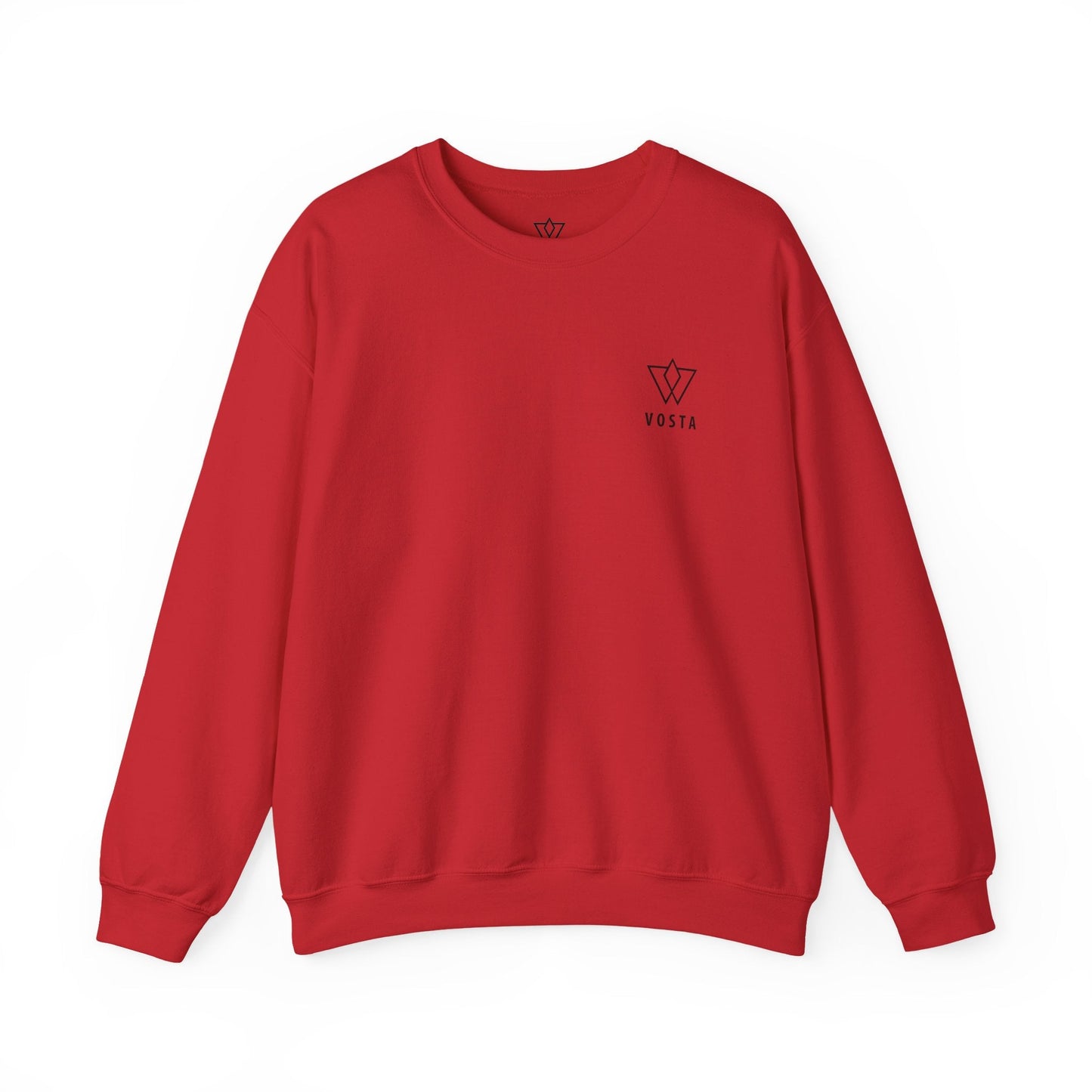 Vosta Crewneck Sweatshirt — Black Logo
