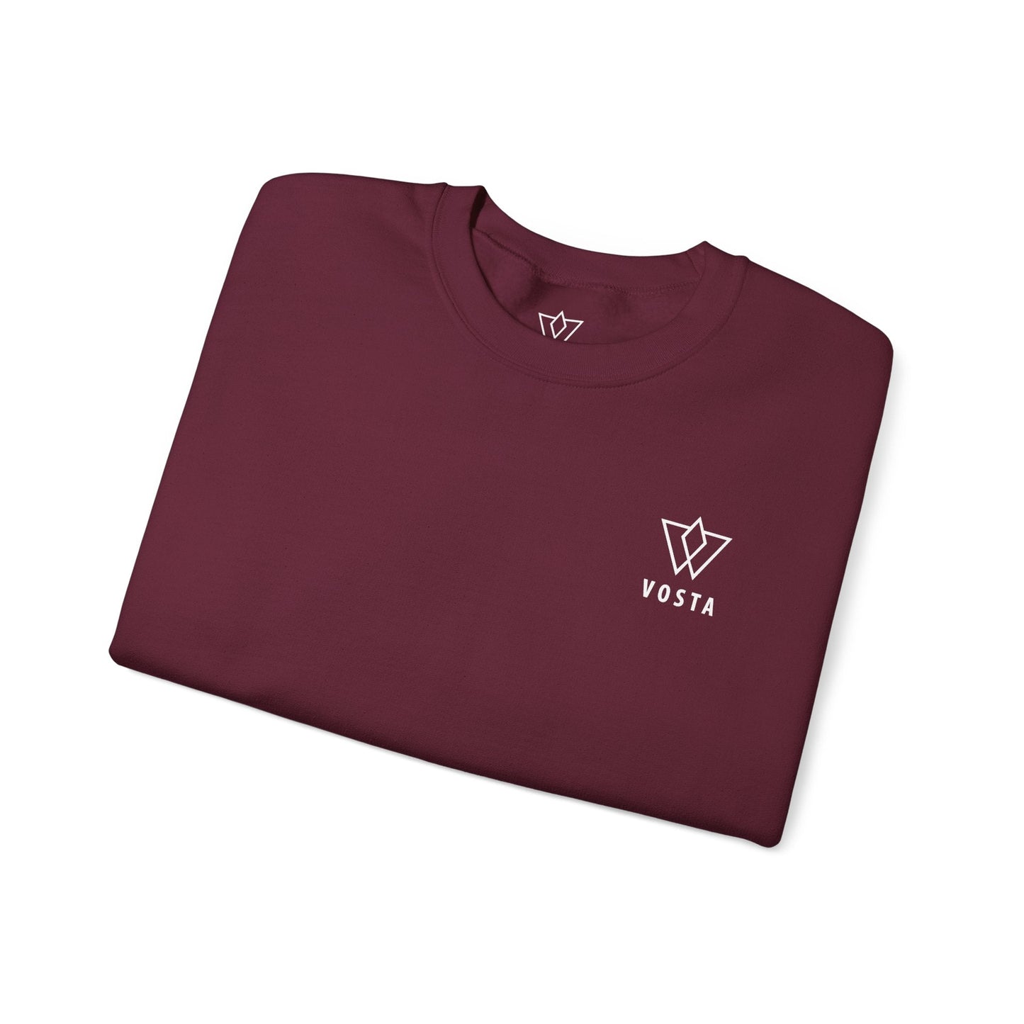 Vosta Crewneck Sweatshirt - White Logo