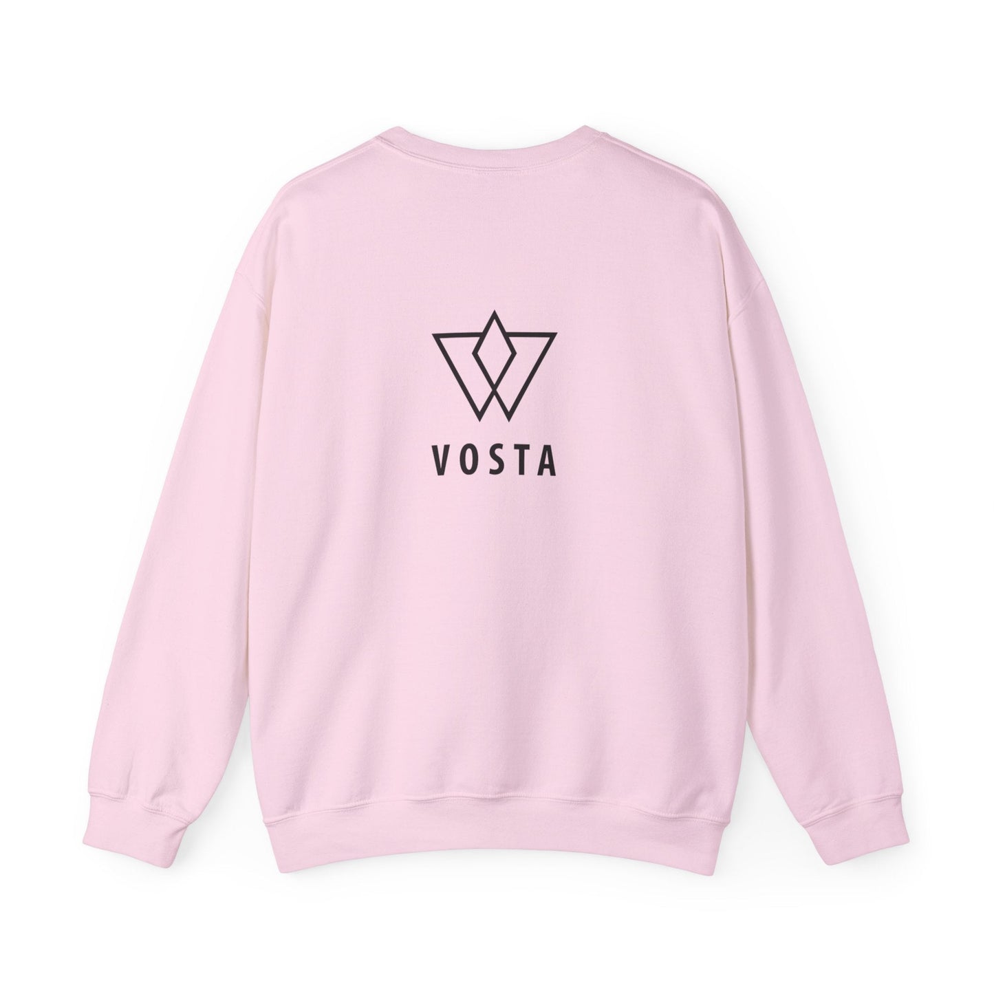 Vosta Crewneck Sweatshirt — Black Logo