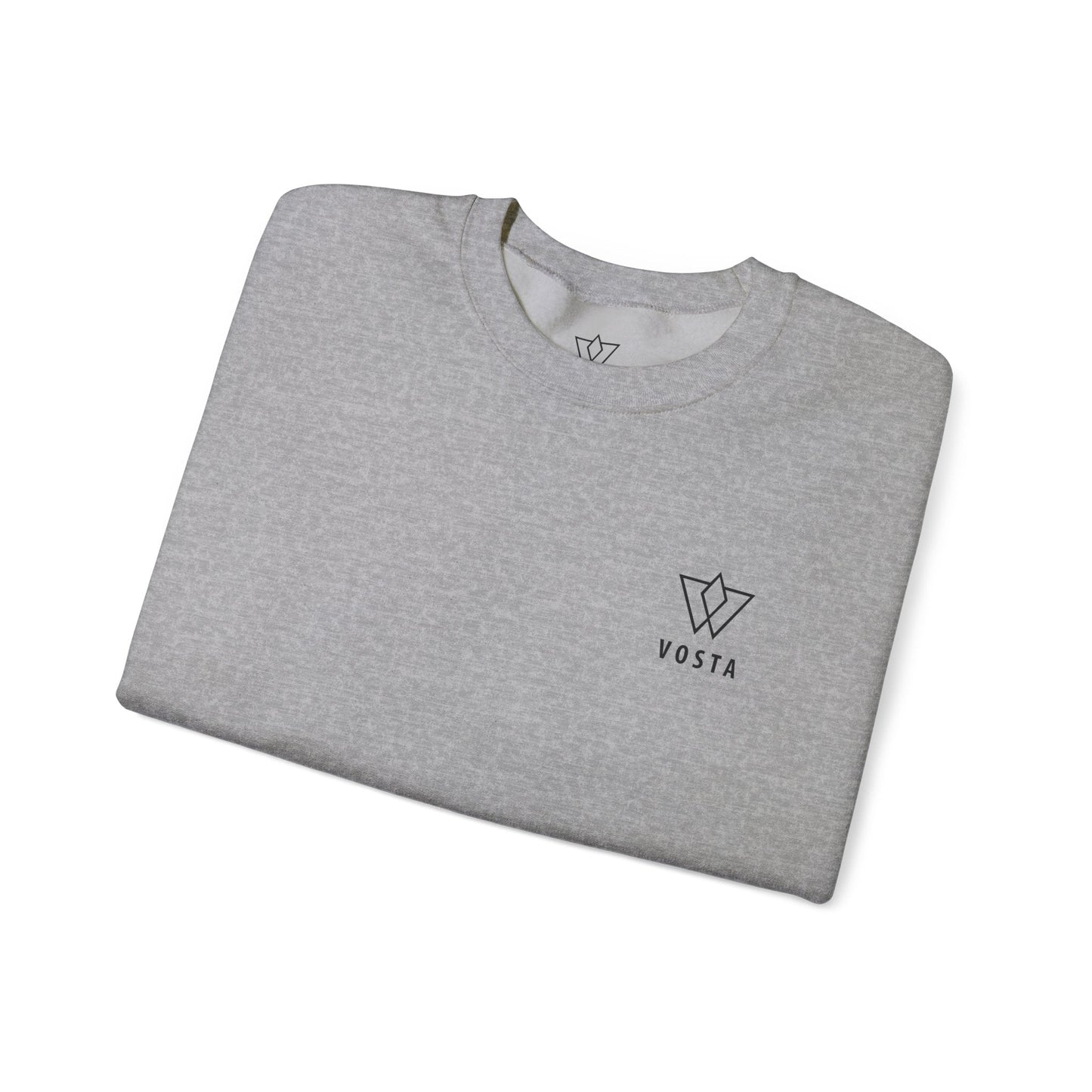 Vosta Crewneck Sweatshirt — Black Logo