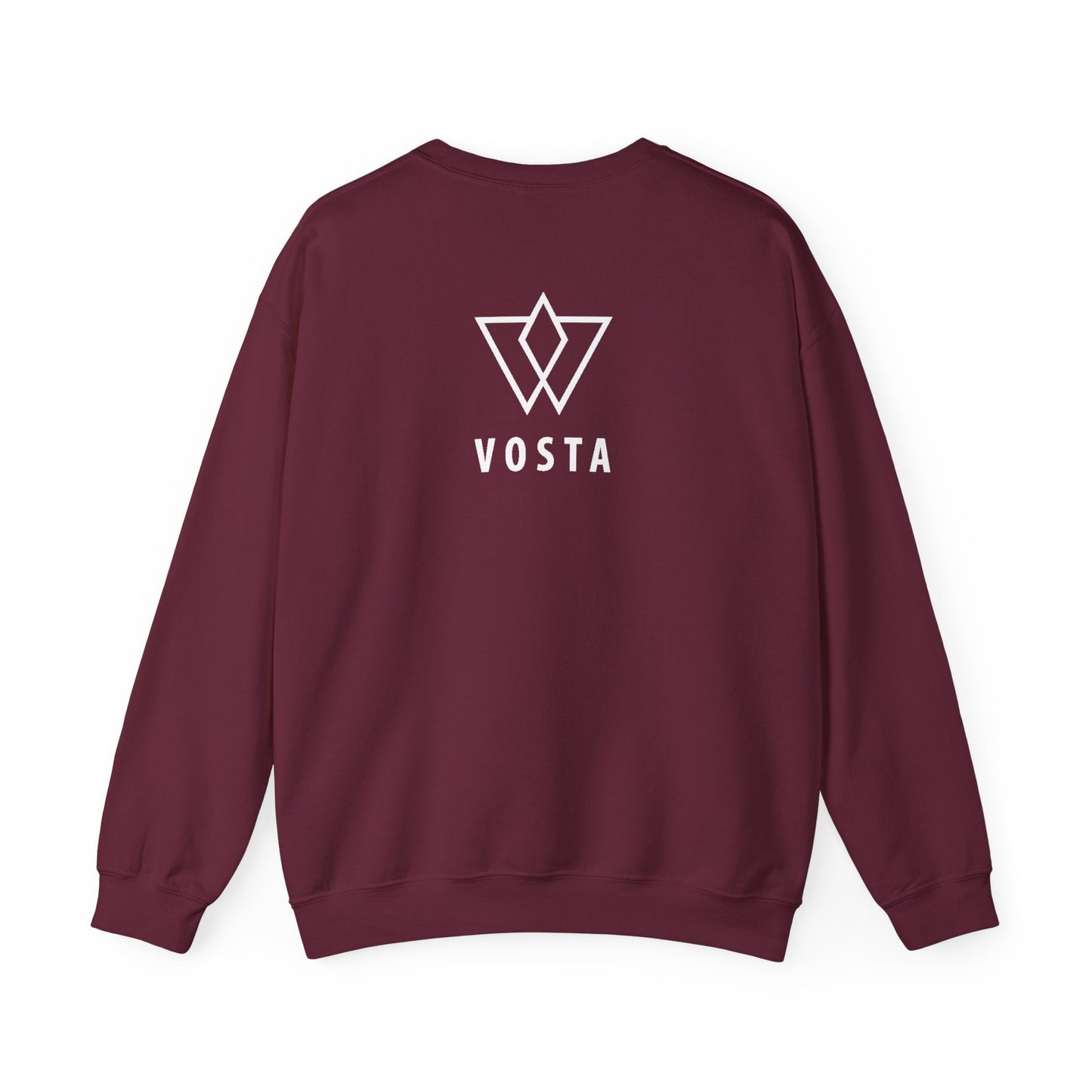 Vosta Crewneck Sweatshirt - White Logo