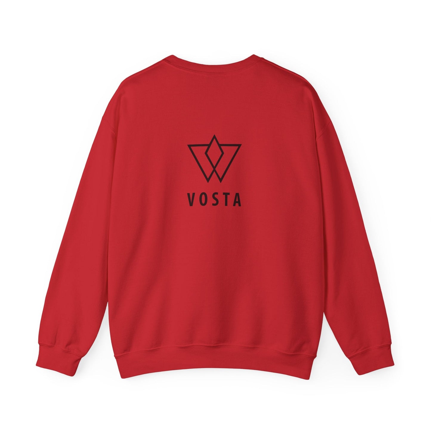 Vosta Crewneck Sweatshirt — Black Logo