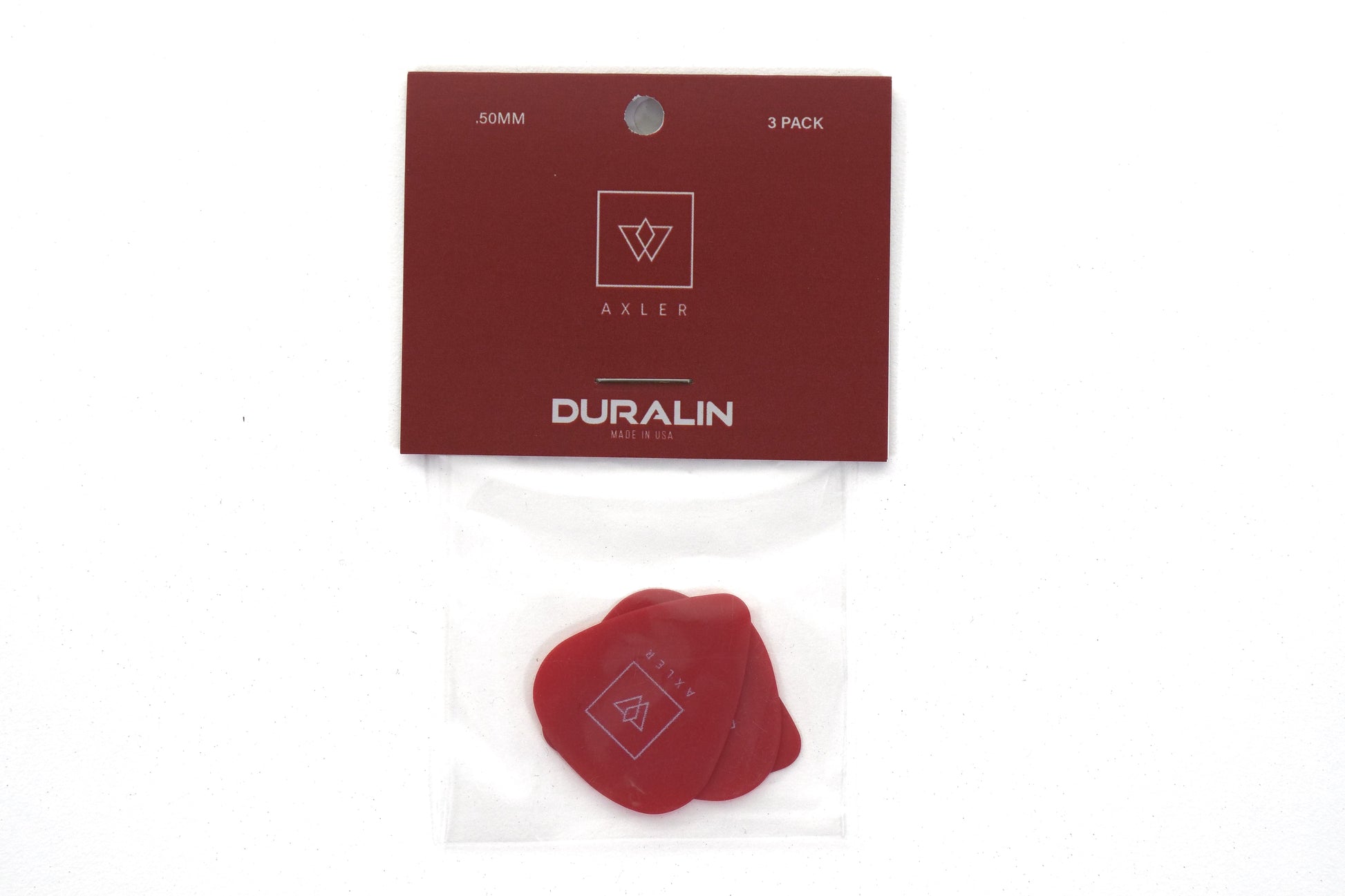 Vosta .50mm Celluloid Red Picks