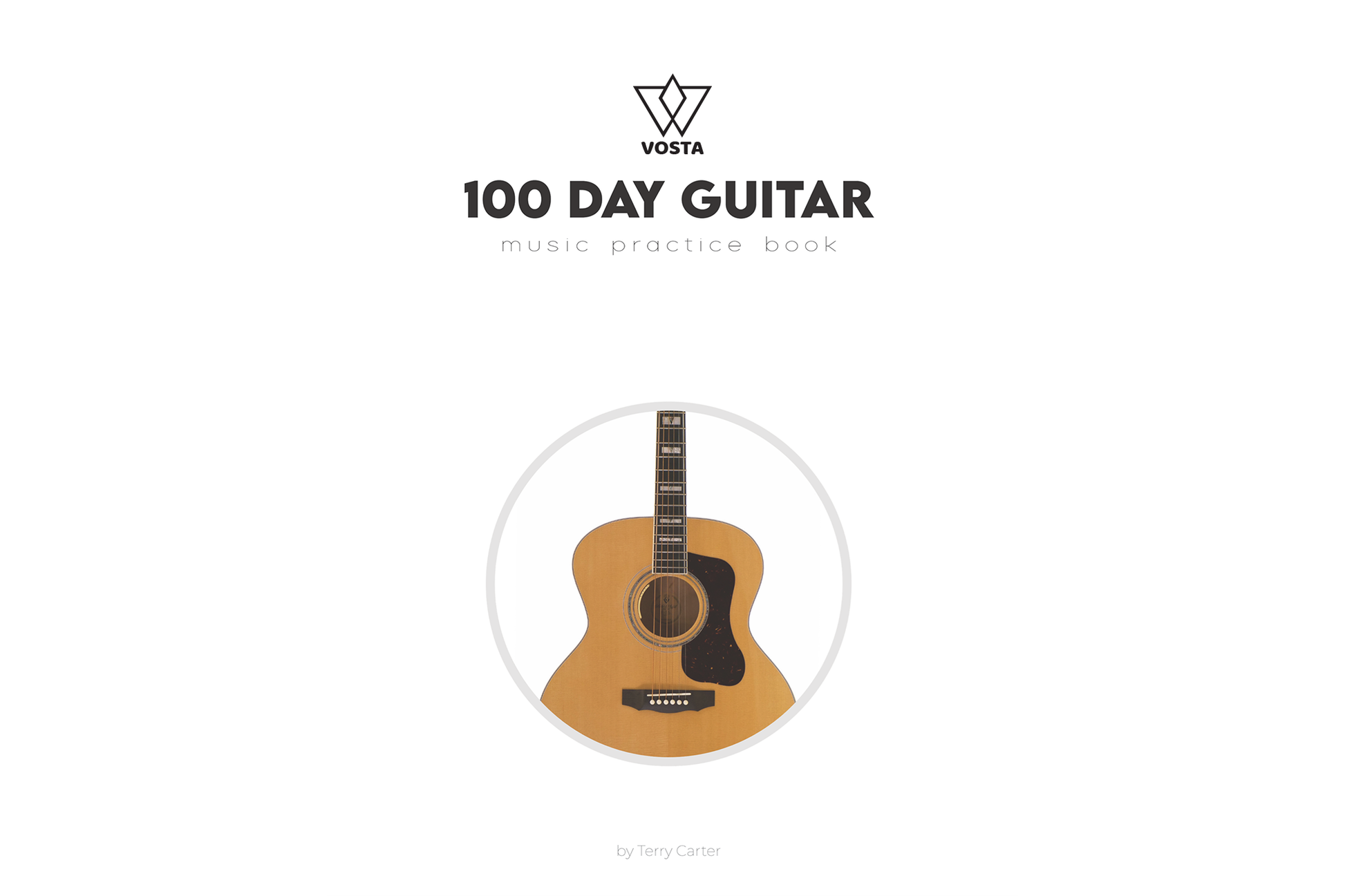 Vosta 100 Day Guitar Practice Book