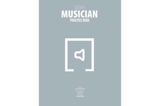 Vosta 30 Day Musician Practice Book