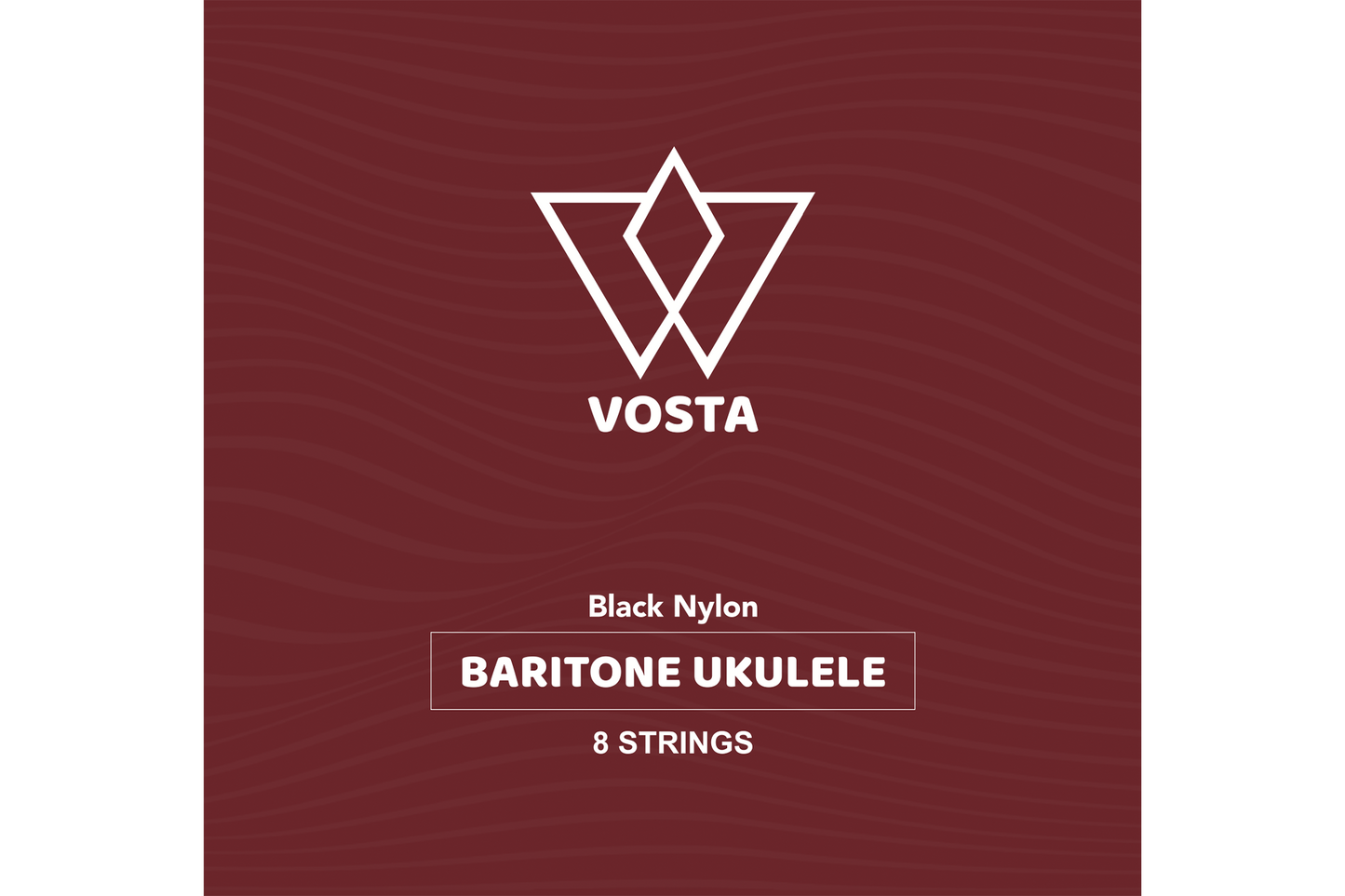 Vosta Black Nylon Baritone Strings