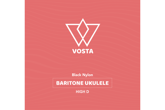 Vosta Black Nylon Baritone Strings