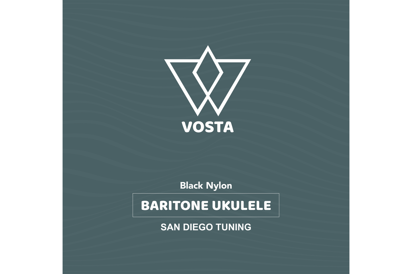 Vosta Black Nylon Baritone Strings