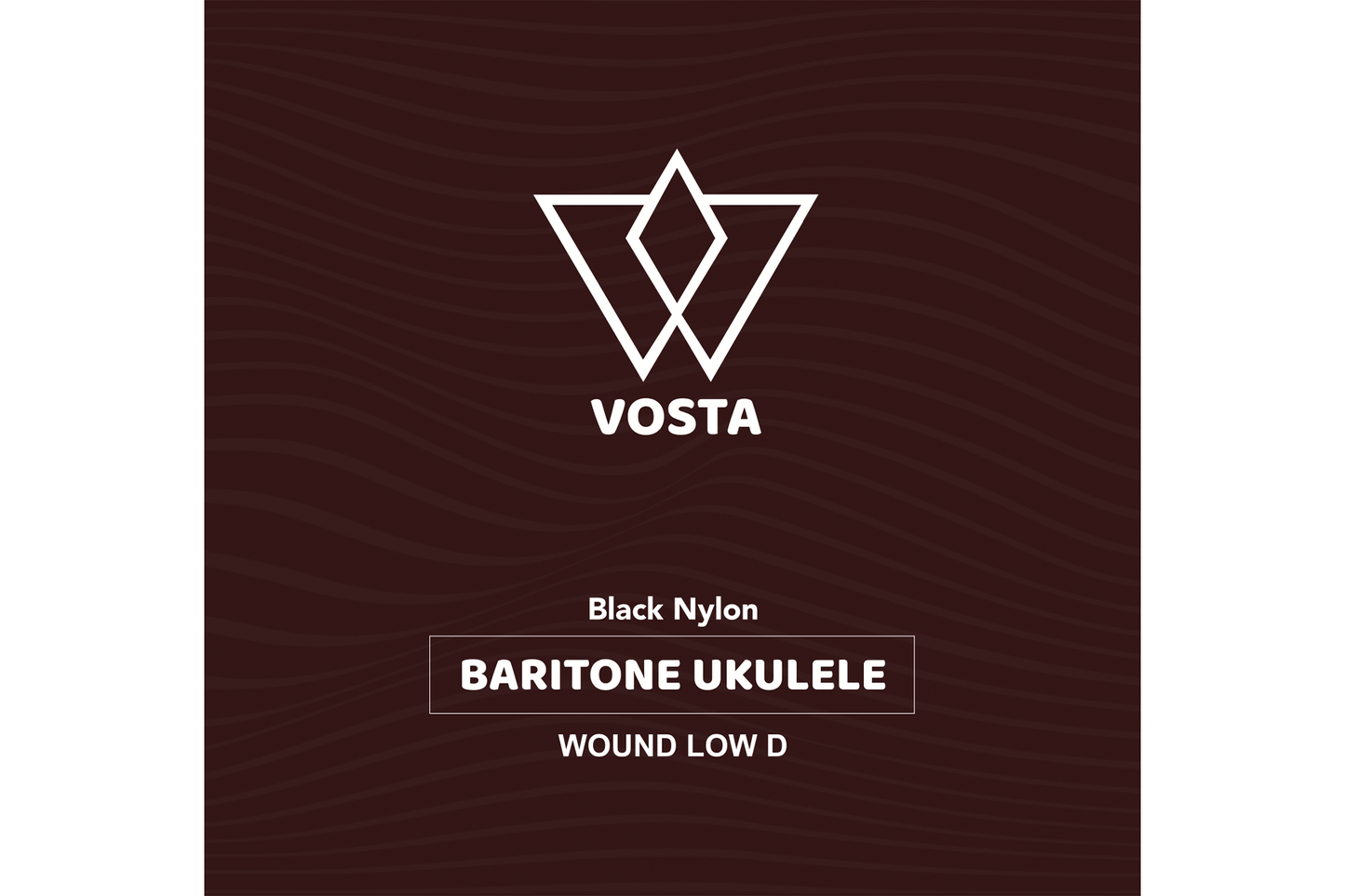 Vosta Black Nylon Baritone Strings