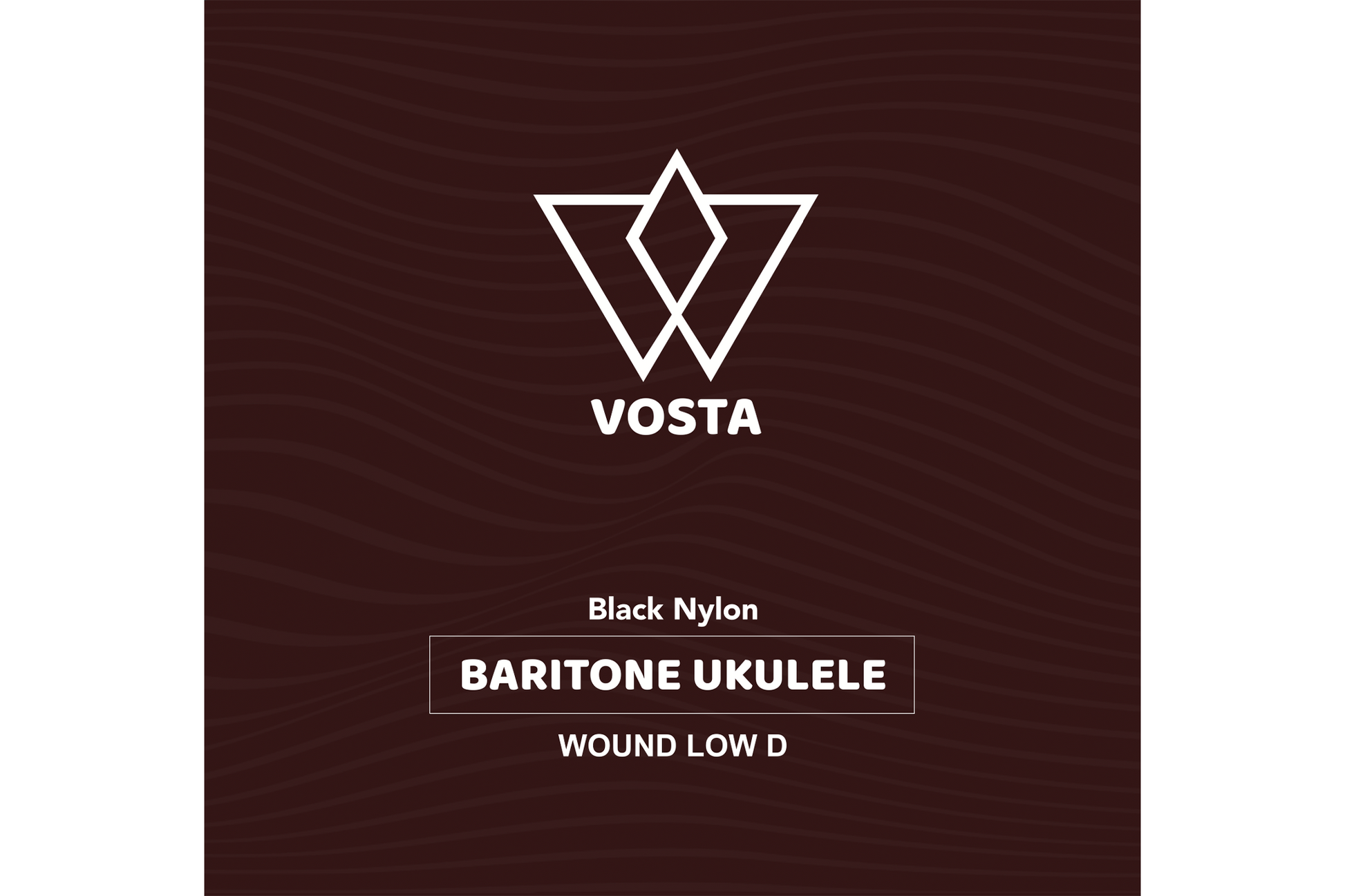 Vosta Black Nylon Baritone Strings