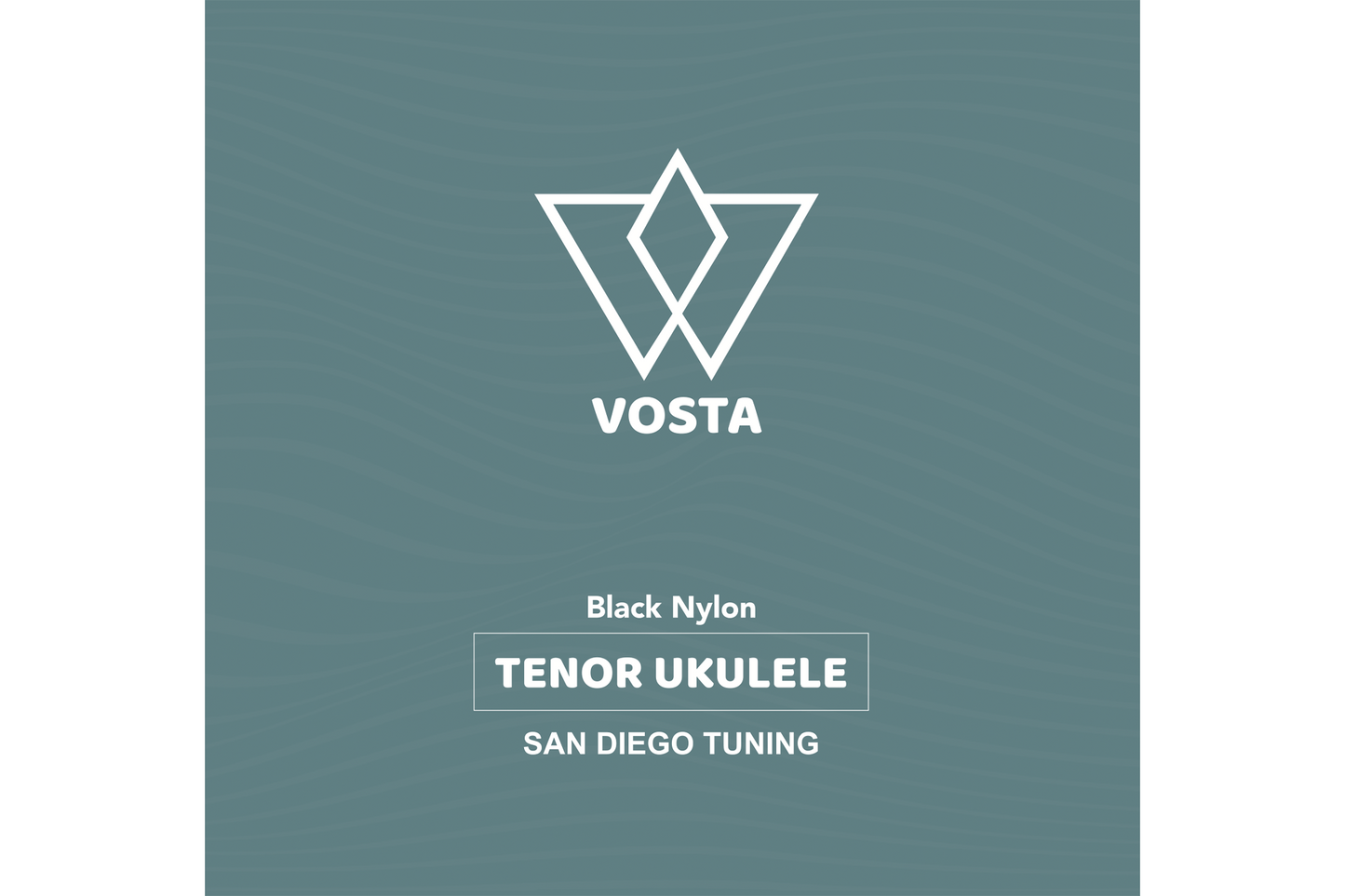 Vosta Black Nylon Tenor Strings