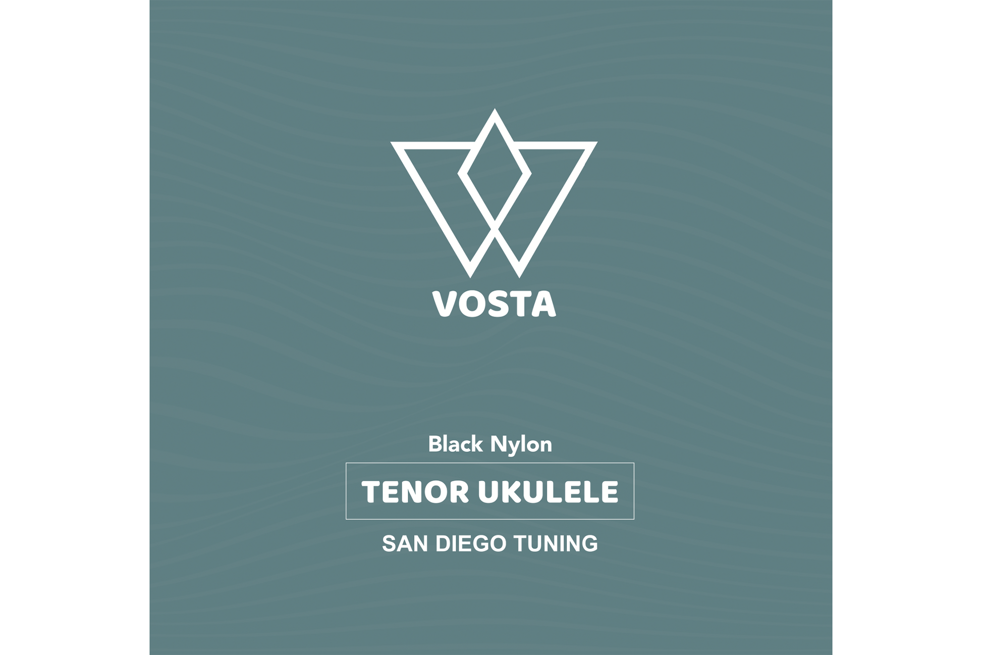 Vosta Black Nylon Tenor Strings
