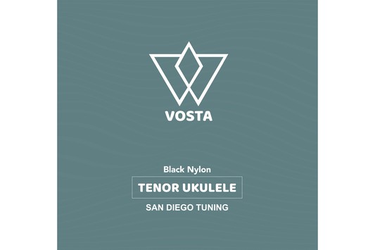 Vosta Black Nylon Tenor Strings