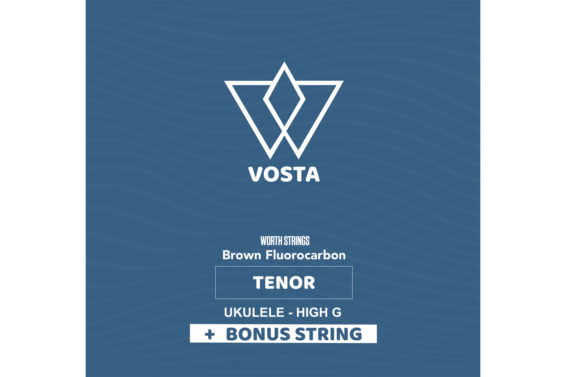 Vosta Brown Fluorocarbon Tenor Ukulele Strings