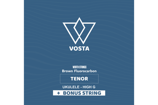Vosta Brown Fluorocarbon Tenor Ukulele Strings