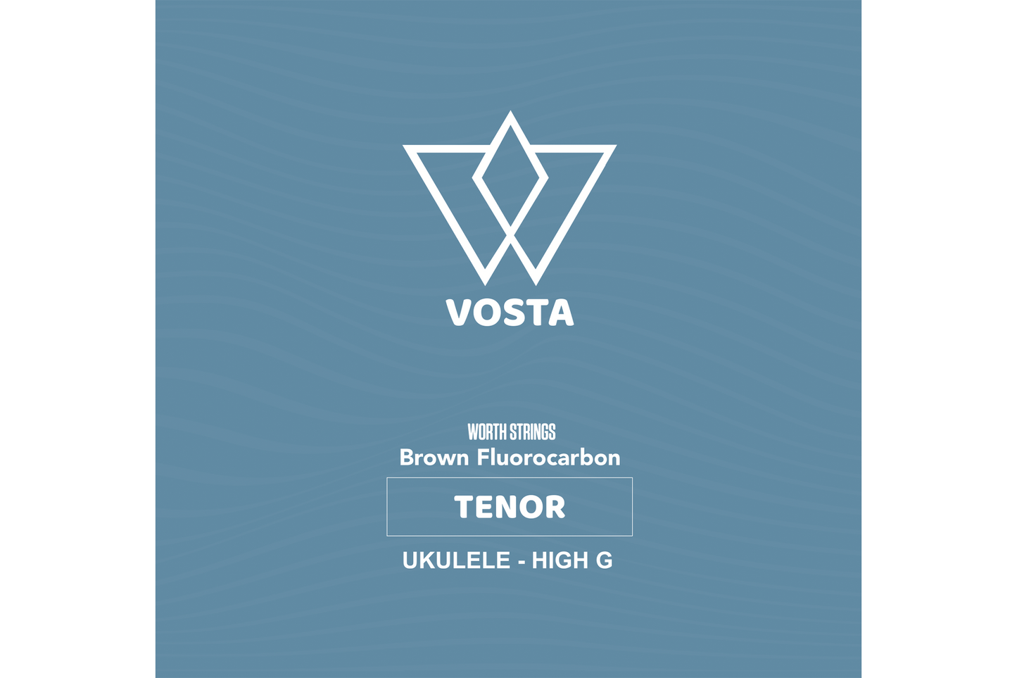 Vosta Brown Fluorocarbon Tenor Ukulele Strings