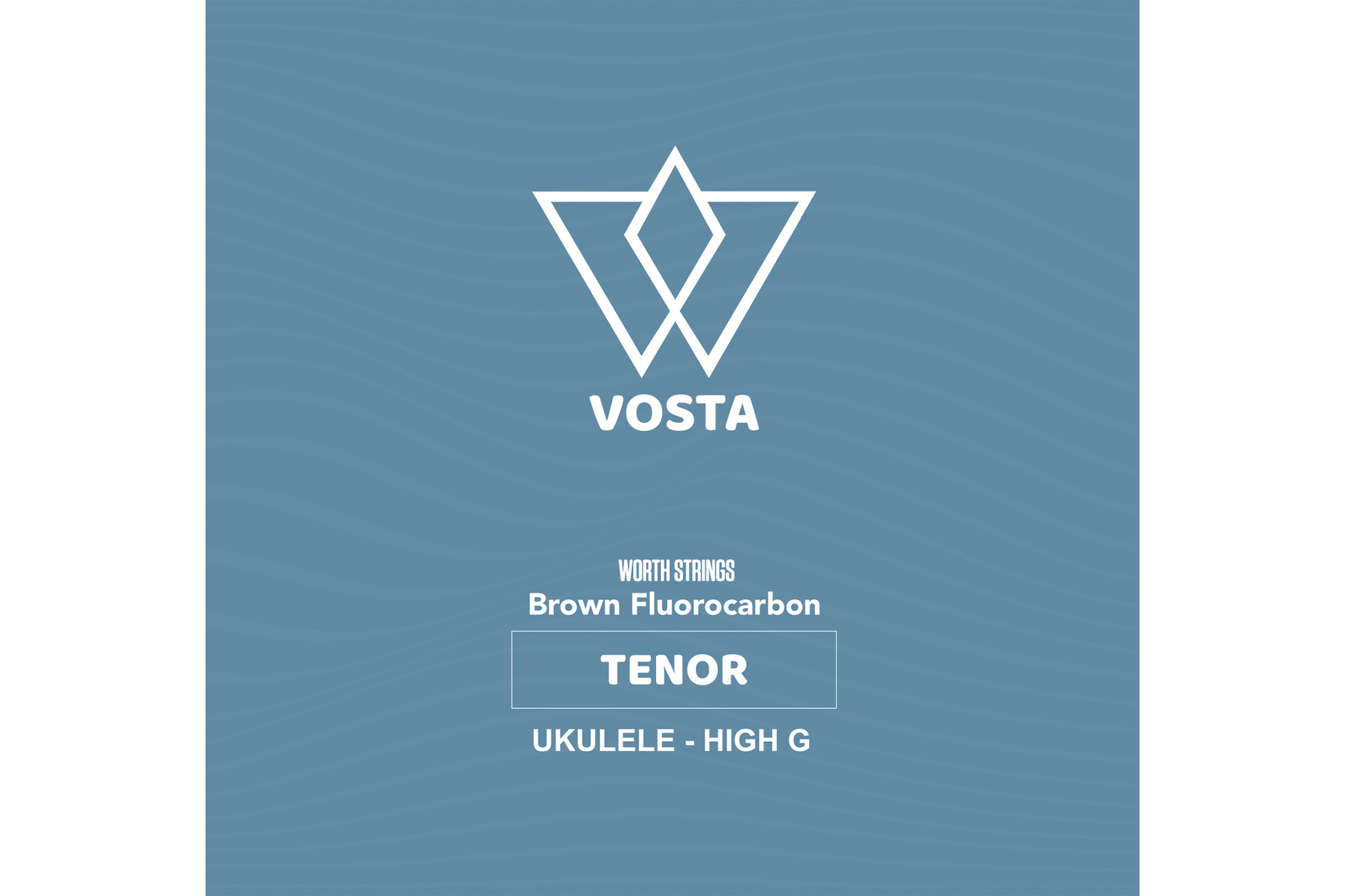 Vosta Brown Fluorocarbon Tenor Ukulele Strings