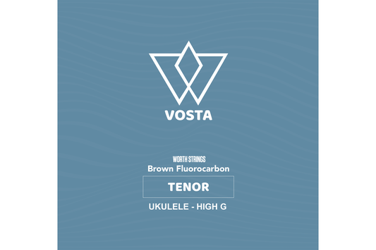Vosta Brown Fluorocarbon Tenor Ukulele Strings