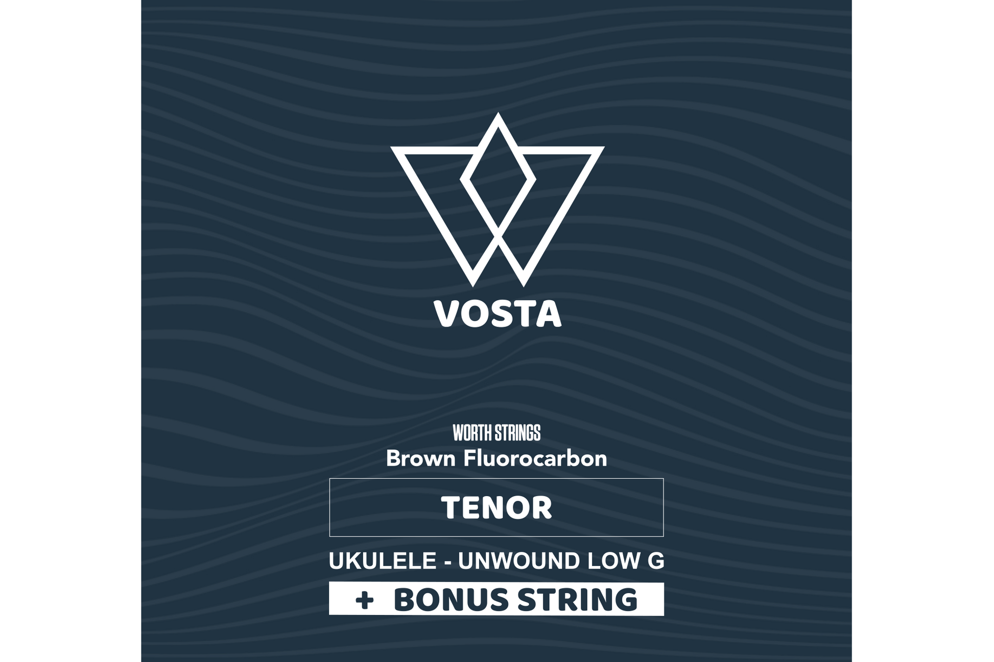 Vosta Brown Fluorocarbon Tenor Ukulele Strings