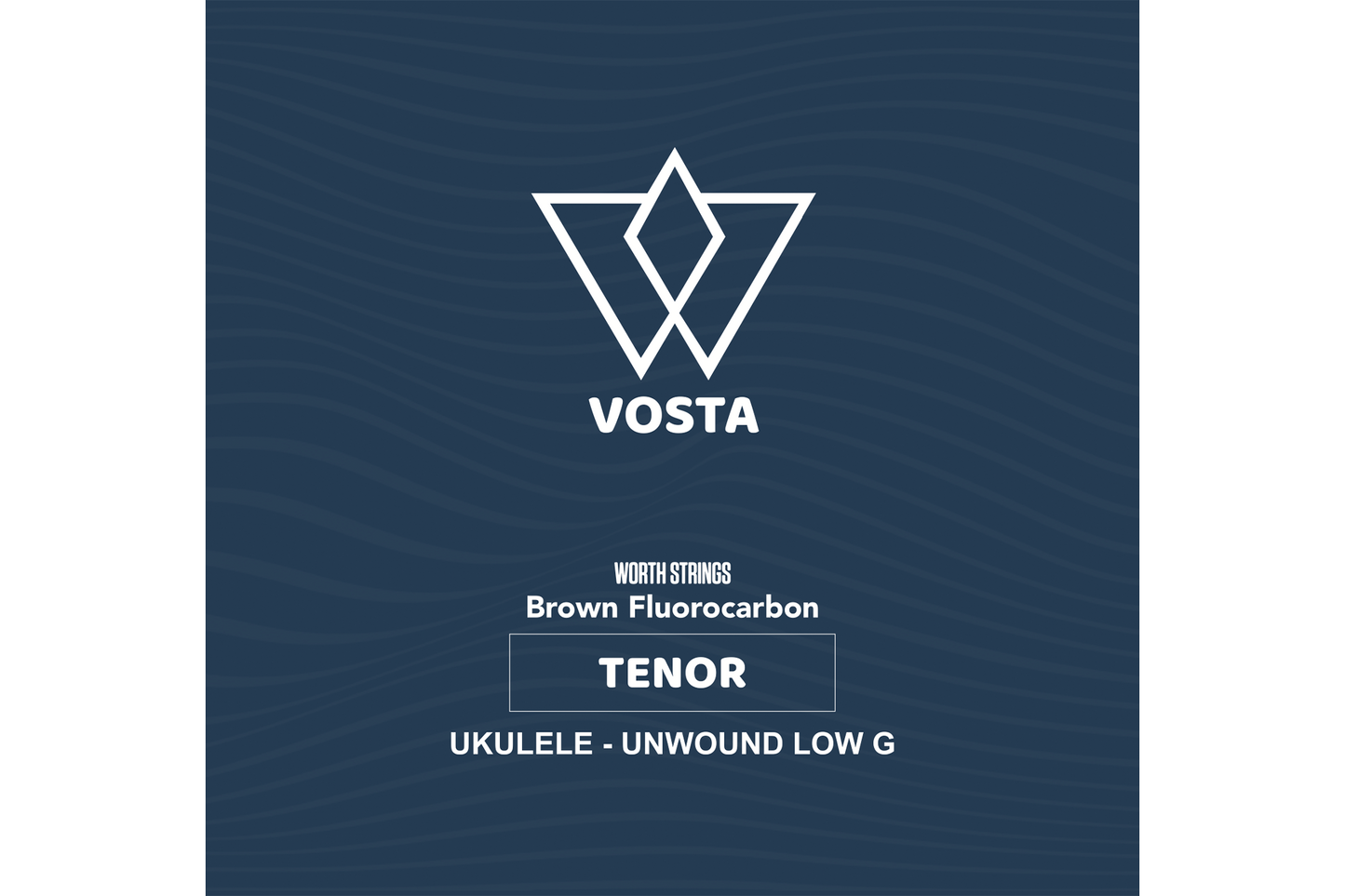 Vosta Brown Fluorocarbon Tenor Ukulele Strings