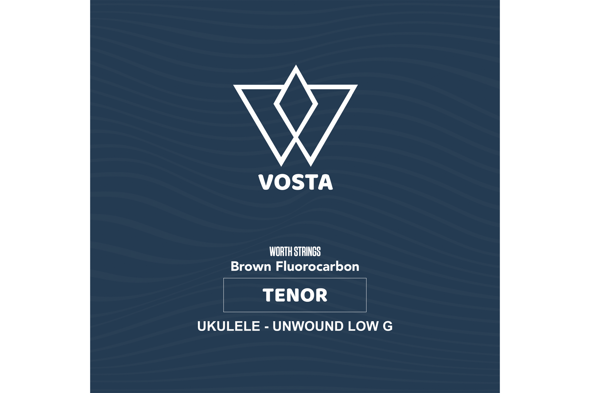 Vosta Brown Fluorocarbon Tenor Ukulele Strings