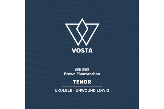 Vosta Brown Fluorocarbon Tenor Ukulele Strings