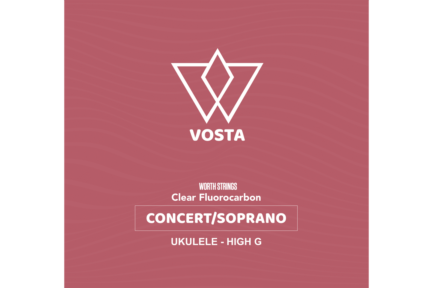 Vosta Clear Fluorocarbon Soprano/Concert Ukulele Strings