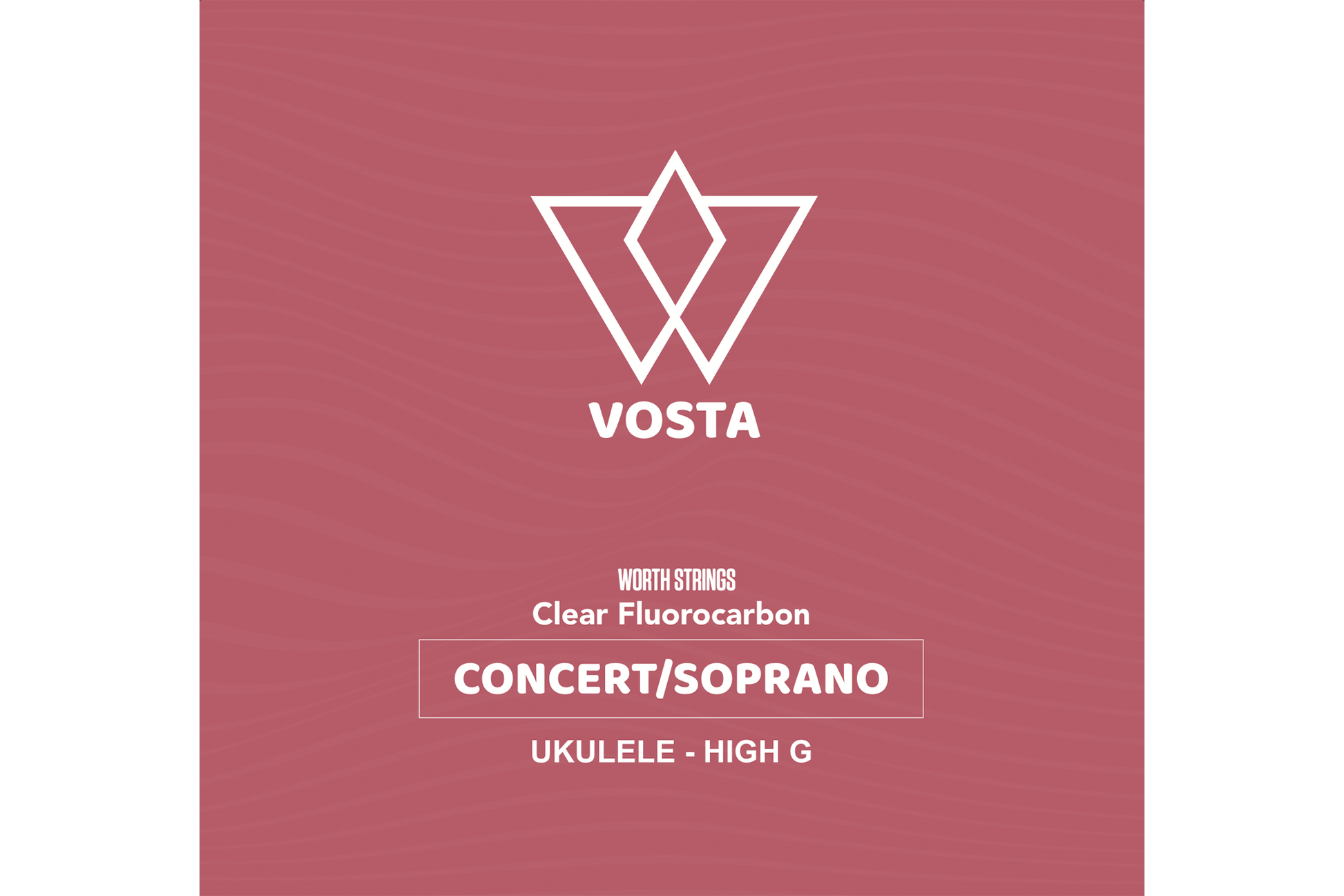 Vosta Clear Fluorocarbon Soprano/Concert Ukulele Strings