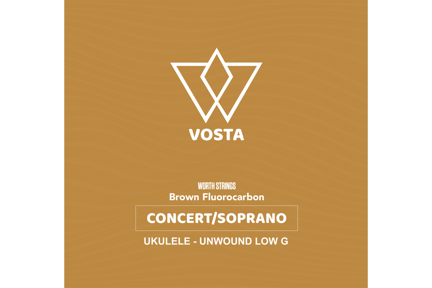 Vosta Clear Fluorocarbon Soprano/Concert Ukulele Strings