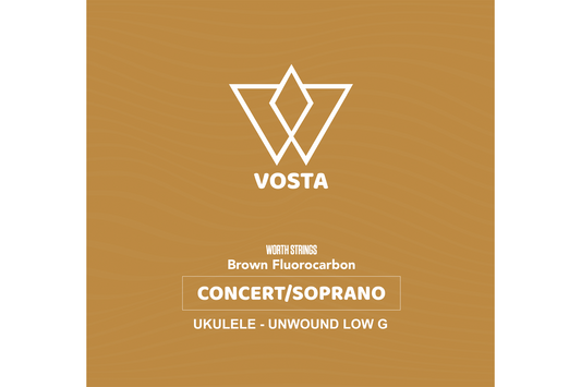 Vosta Clear Fluorocarbon Soprano/Concert Ukulele Strings