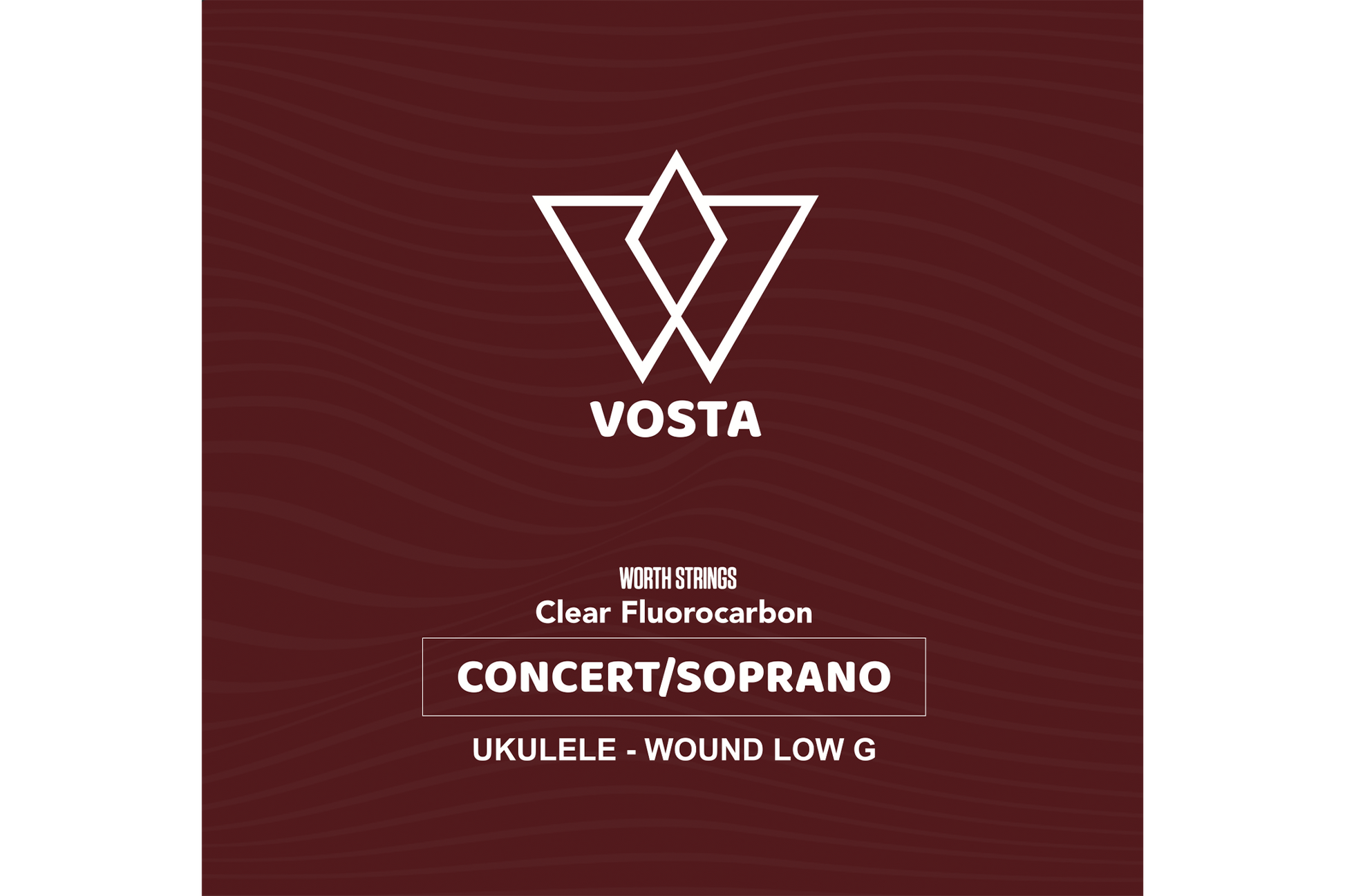 Vosta Clear Fluorocarbon Soprano/Concert Ukulele Strings