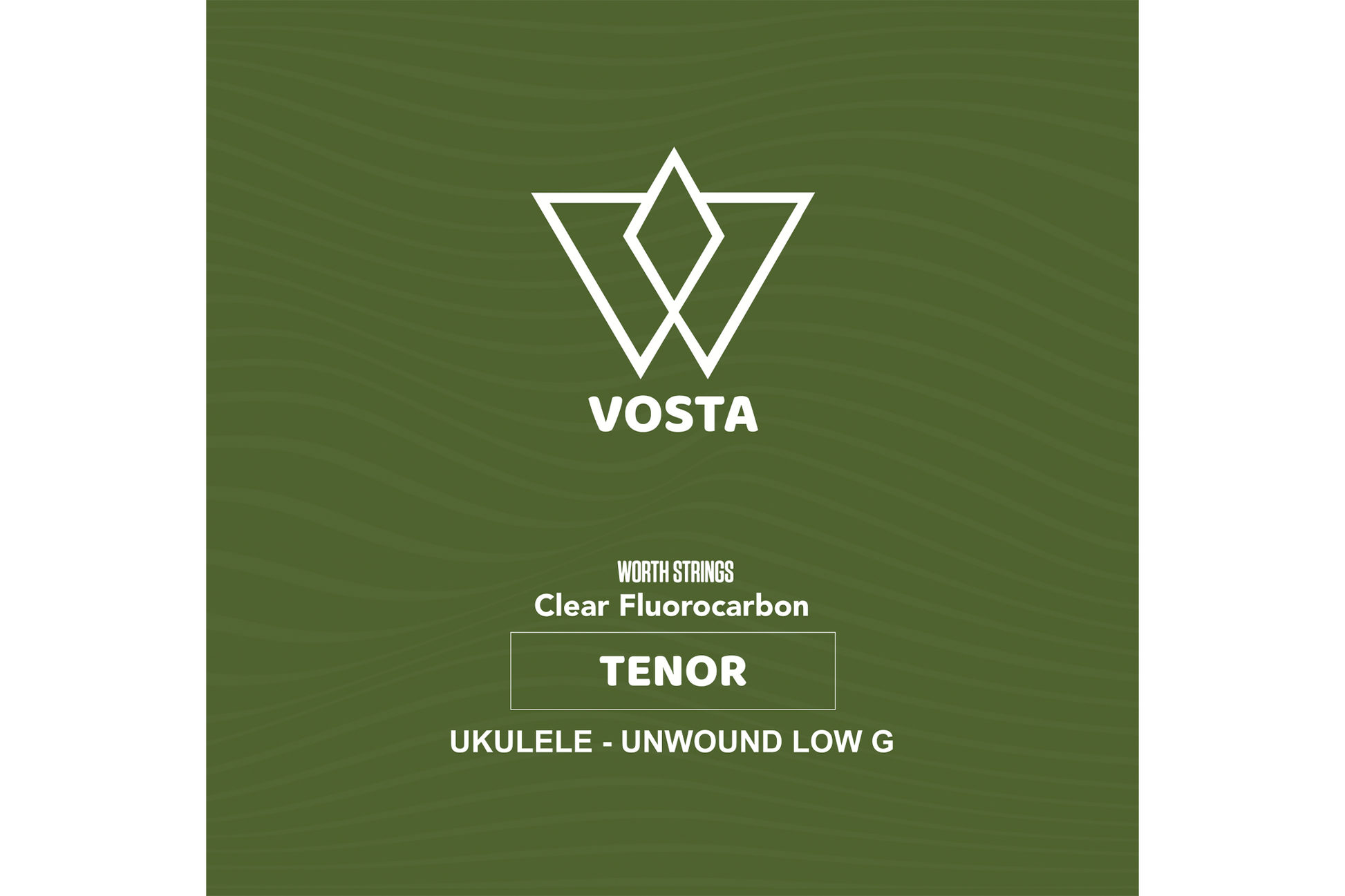 Vosta Clear Fluorocarbon Tenor Ukulele Strings