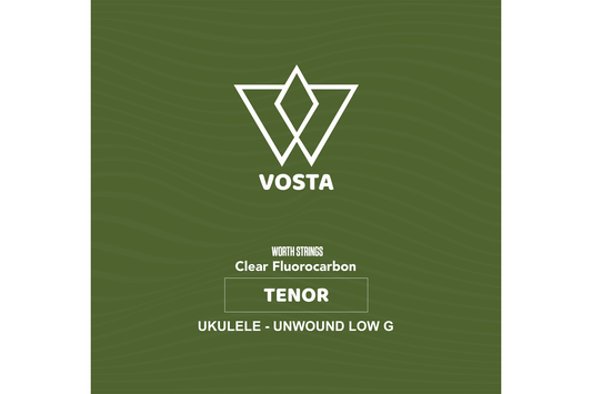 Vosta Clear Fluorocarbon Tenor Ukulele Strings