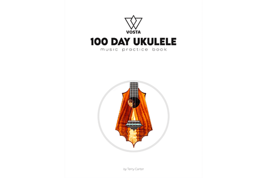 Vosta 100 Day Ukulele Practice Book