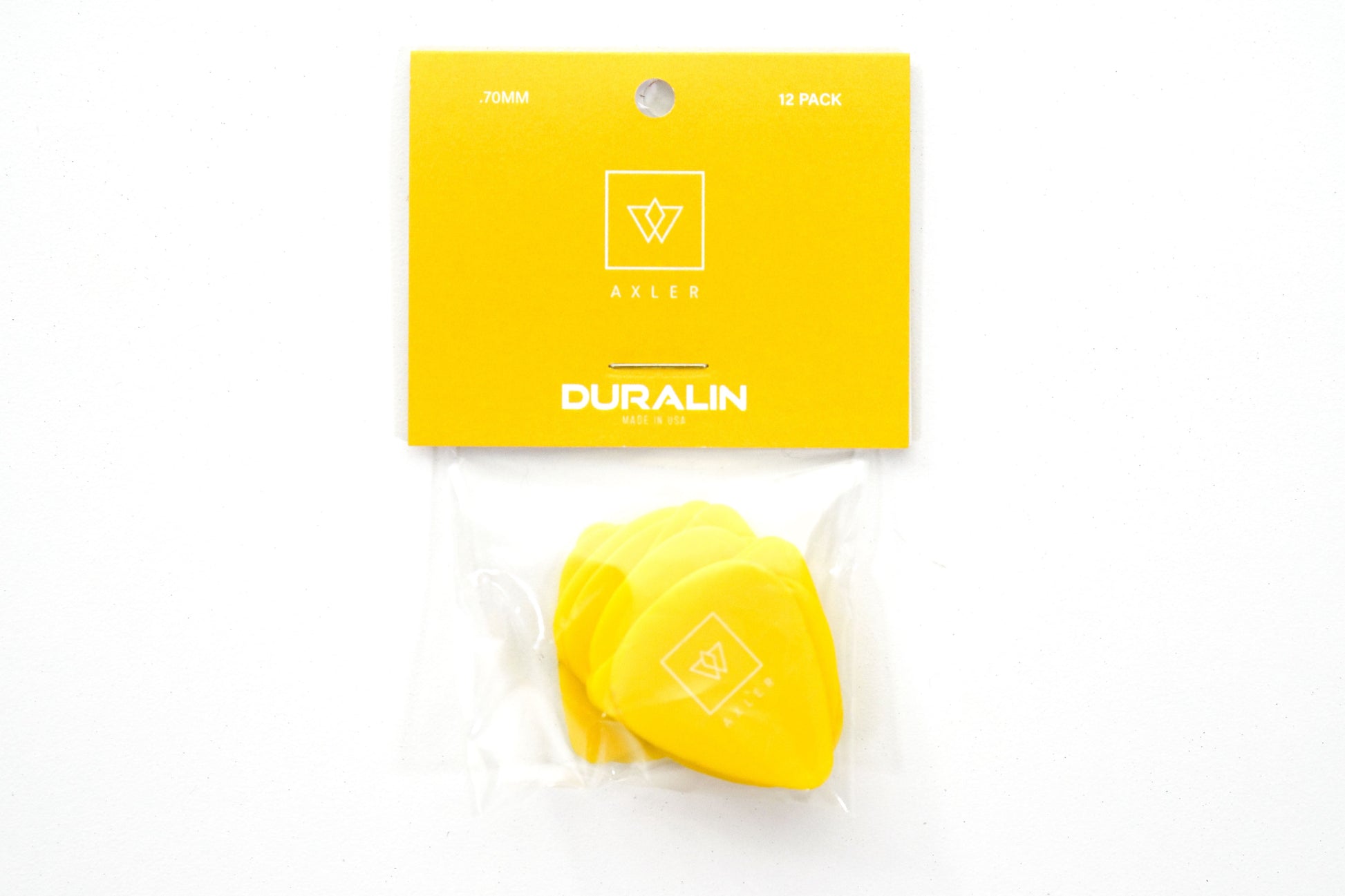 Vosta .70mm Celluloid Yellow Picks